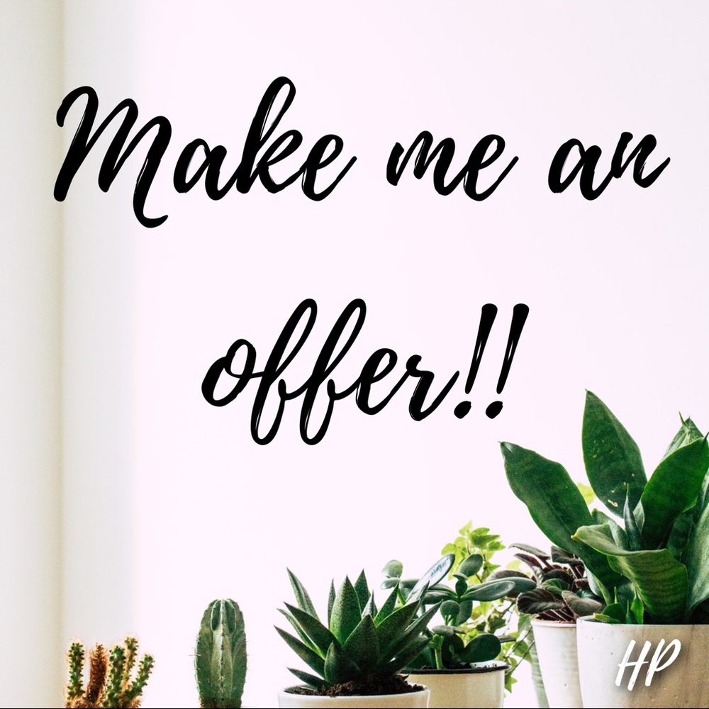 Make me an offer!